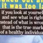 Really? More uplifting than my mental lapses, so I'll go with it.